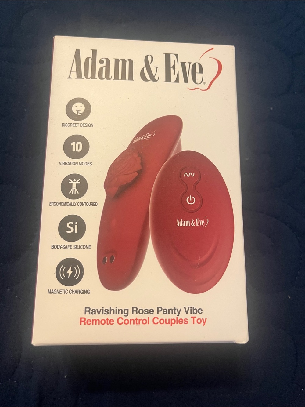 Adam & Eve Ravishing Rose Panty Vibe